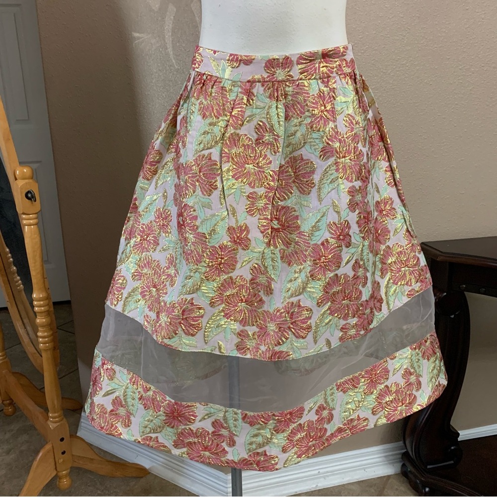 Floral skirt